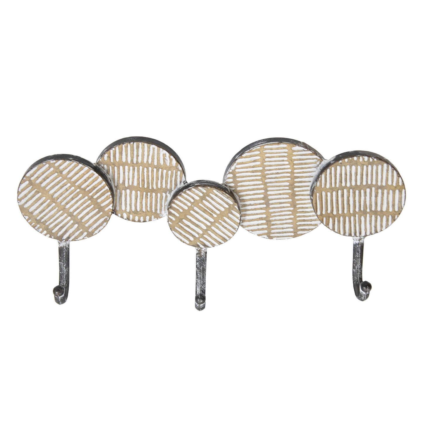 Foreside Home & Garden - Sierra 3 Hook Wall Hanger