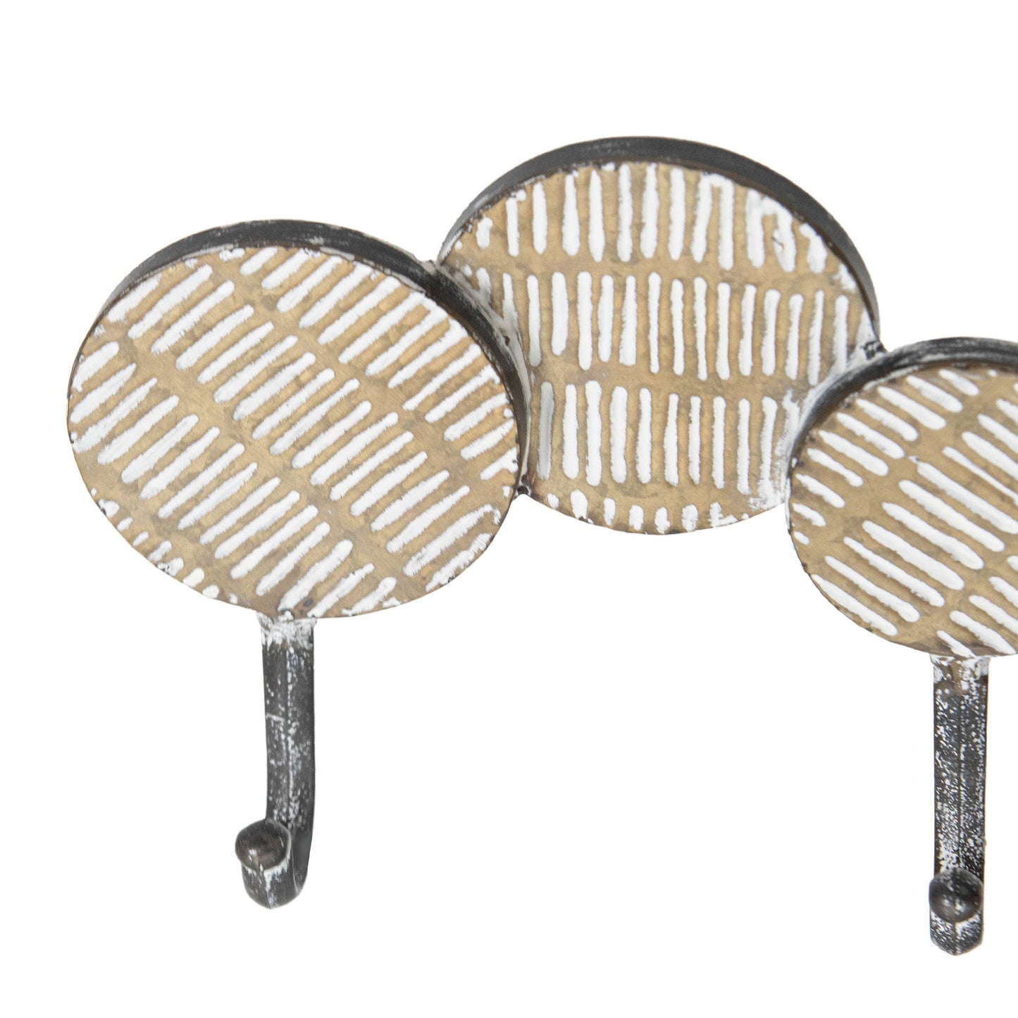 Foreside Home & Garden - Sierra 3 Hook Wall Hanger