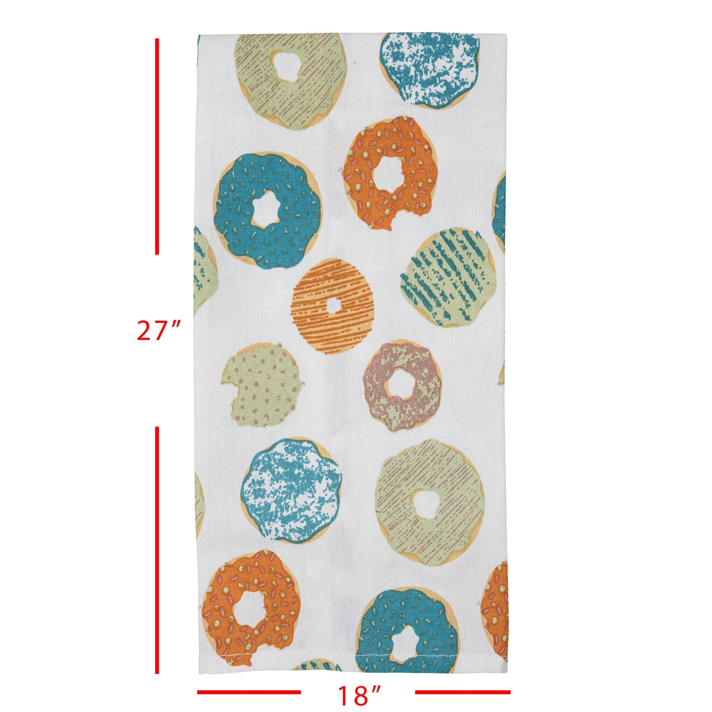 Foreside Home & Garden - Yummy Donuts Tea Towel