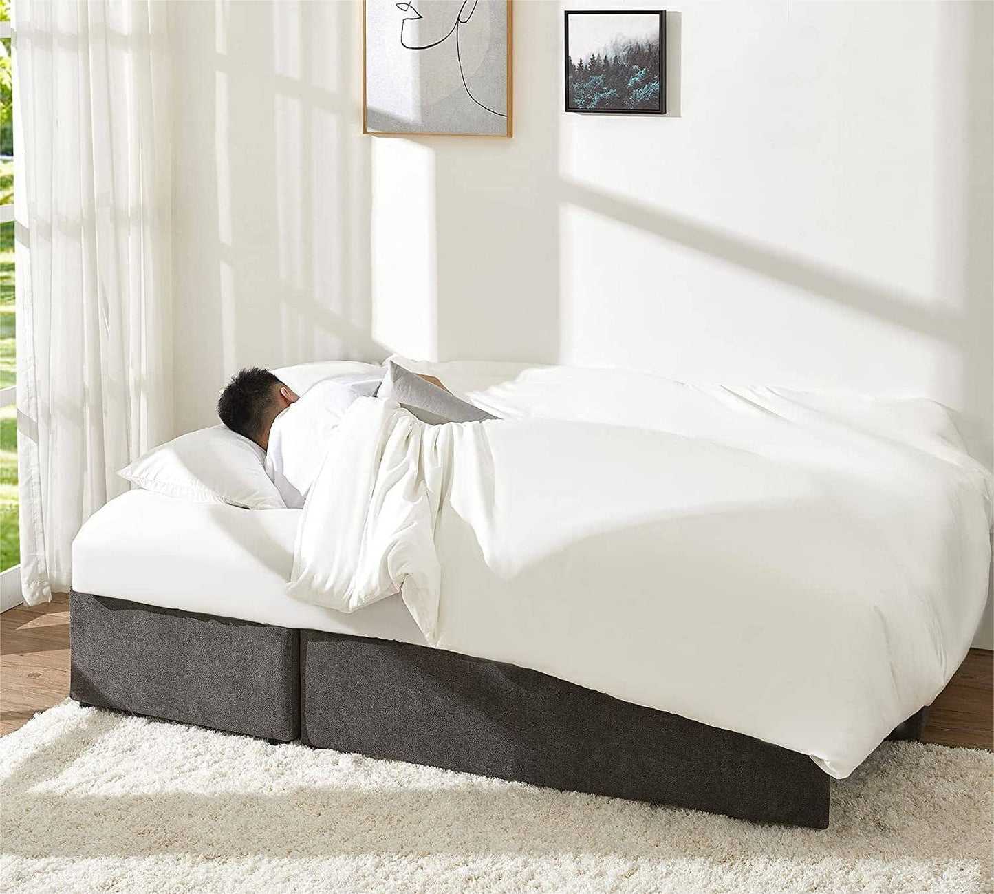ShipItFurniture - 2-In-1 Sofa Bed with Storage Chaise